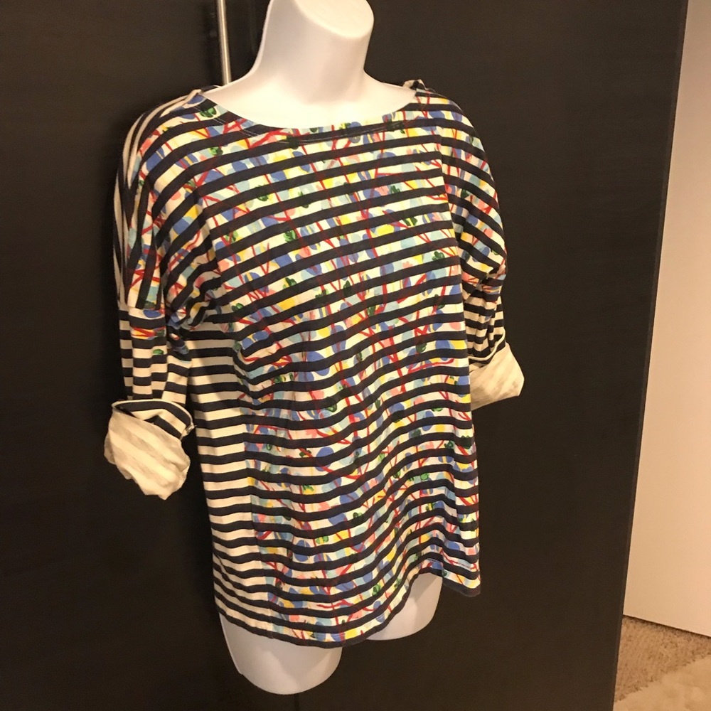 3/$30- JCREW painters tee size small